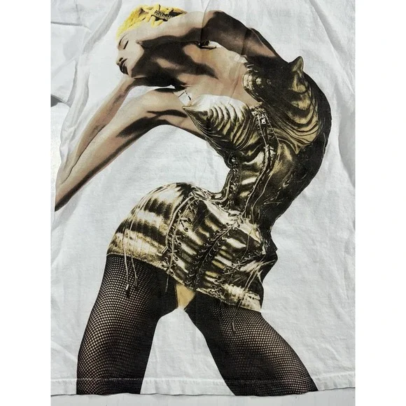 Madonna The Celebration Tour 2023/2024 Official Concert White Tshirt Size Medium - Picture 2 of 6
